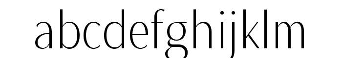 Magnisa Sans Regular Font LOWERCASE