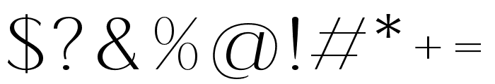 MagnisaSans-RegularExpanded Font OTHER CHARS