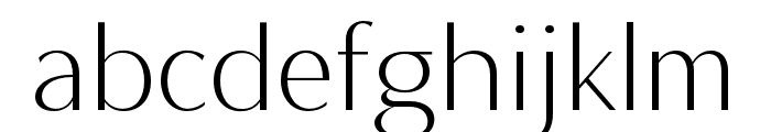 MagnisaSans-RegularExpanded Font LOWERCASE