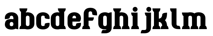 Magnold Font LOWERCASE
