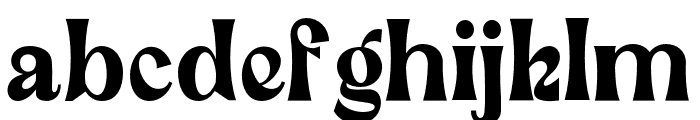 Magnoles-Regular Font LOWERCASE