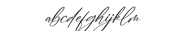Magnolia Delmonte Italic Font LOWERCASE