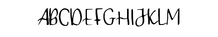 Magnolia Regular Font UPPERCASE