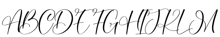 Magnolia Signature Font UPPERCASE