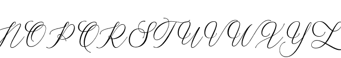 MagnoliasScript Font UPPERCASE