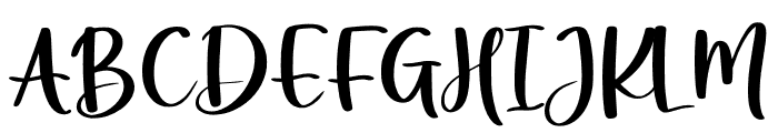Magnolica Font UPPERCASE
