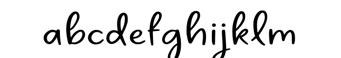 Magnolin Deliciousy Font LOWERCASE