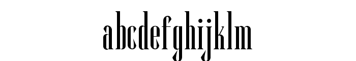 Magnolland Regular Font LOWERCASE