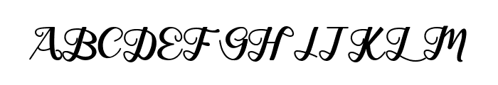 Magnum Smith Font UPPERCASE