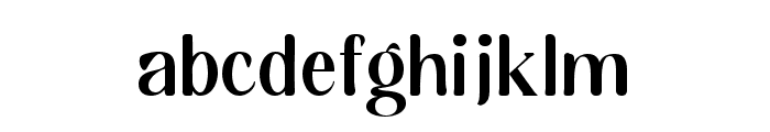 Magohany Serif Font LOWERCASE