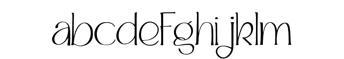 Magoke Font LOWERCASE