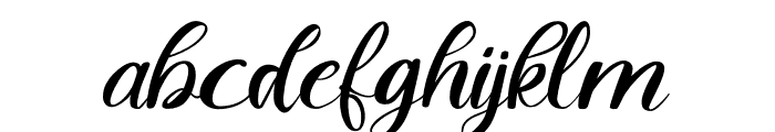 Magoline Script Regular Font LOWERCASE