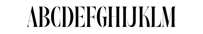 Magrefin Font UPPERCASE