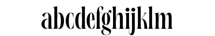 Magrefin Font LOWERCASE