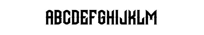 Magroe Font LOWERCASE