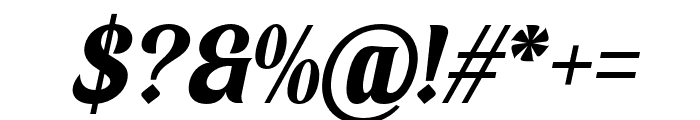 Mahabbah Italic Font OTHER CHARS