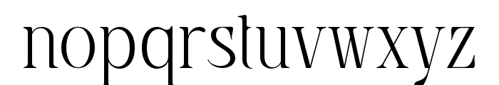 MahaliniRegular Font LOWERCASE