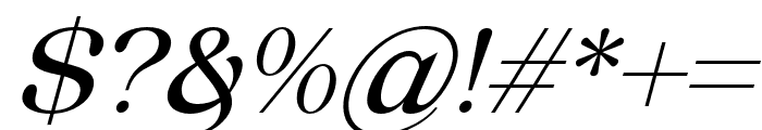 Maharani-Italic Font OTHER CHARS