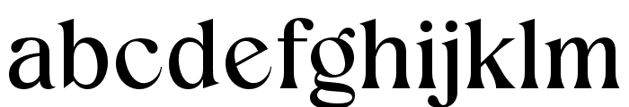 Maharani-Regular Font LOWERCASE