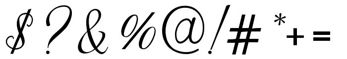 MaharthaScript Font OTHER CHARS