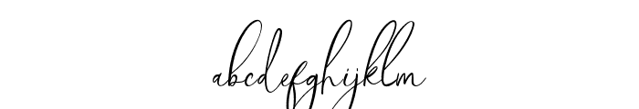 Mahenka-Script Font LOWERCASE