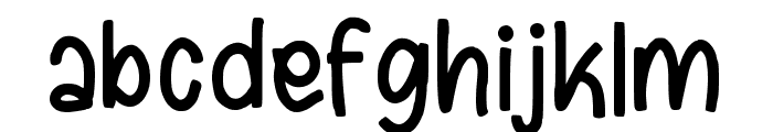 Mahequi Regular Font LOWERCASE