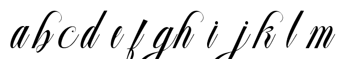 Mahgdalena-Regular Font LOWERCASE