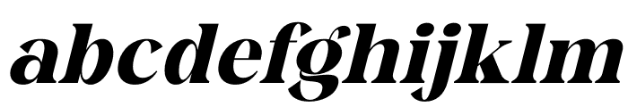 Mahgin Italic Font LOWERCASE