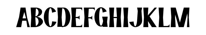 Mahika Modern Serif Font UPPERCASE