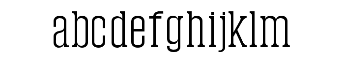 Mahlon-Light Font LOWERCASE