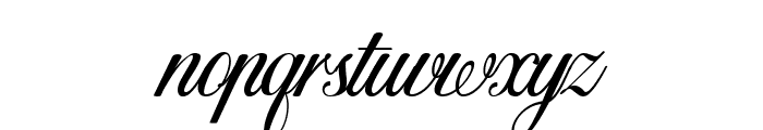 Mahogany Regular Font LOWERCASE