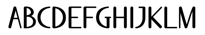 Mahogany Font UPPERCASE