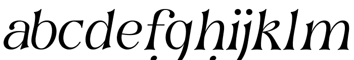 Mahony Browns Regular Font LOWERCASE