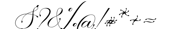 Mailava-Regular Font OTHER CHARS