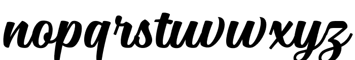 Mailston Font LOWERCASE