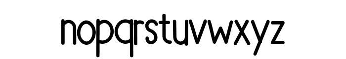 Mailstone Font LOWERCASE