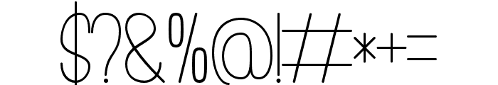 Maimunah Regular Font OTHER CHARS