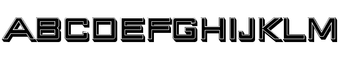 Maintal 3D Font LOWERCASE