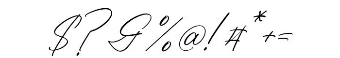 Maintelas Blomite Italic Font OTHER CHARS