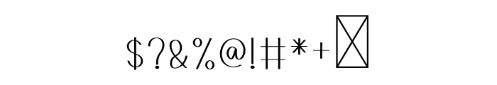 Maisara Font OTHER CHARS