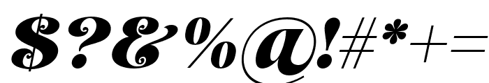 MaisonParis-Italic Font OTHER CHARS