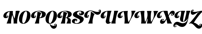 MaisonParis-Italic Font UPPERCASE