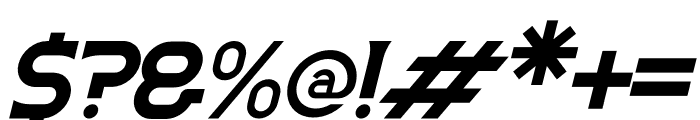 Maistro Italic Font OTHER CHARS