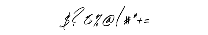 Maitland Script Italic Font OTHER CHARS