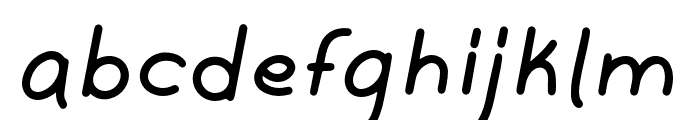 Majadira-Regular Font LOWERCASE