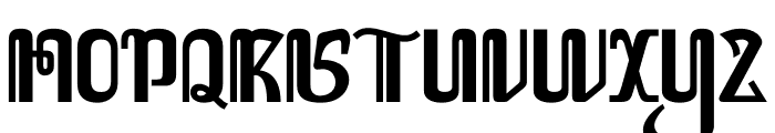 Majapahit Heritage Font UPPERCASE