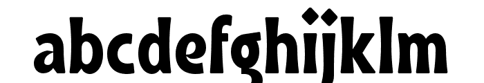 MajawaRegular Font LOWERCASE