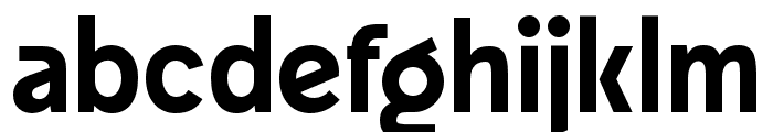 MajerRegular Font LOWERCASE