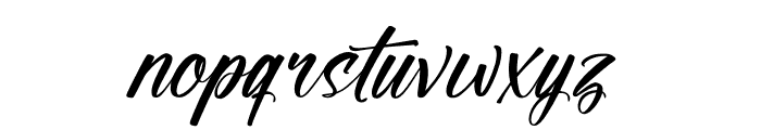 Majestric Font LOWERCASE