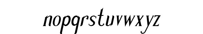 Majesty Bold Italic Font LOWERCASE